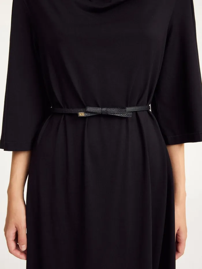 Belts Women By Malene Birger Booma Leather Belt Black Belts Women By Malene Birger Booma Leather Belt Black