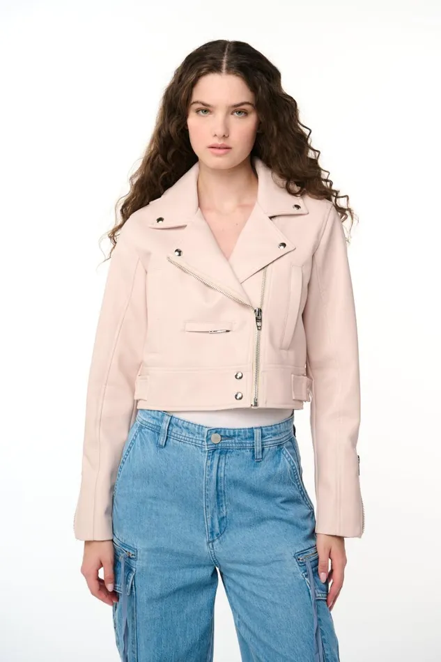 BLANK NYC Jackets Mauve Chalk Jacket 8211 Women