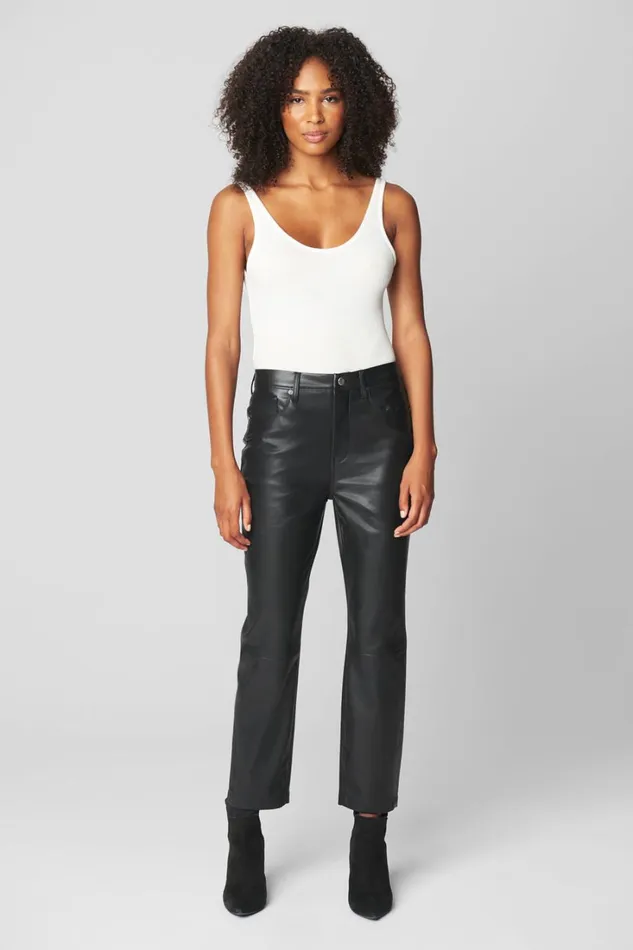 BLANK NYC Pants Boom Bap Vegan Leather Pant 8211 Women