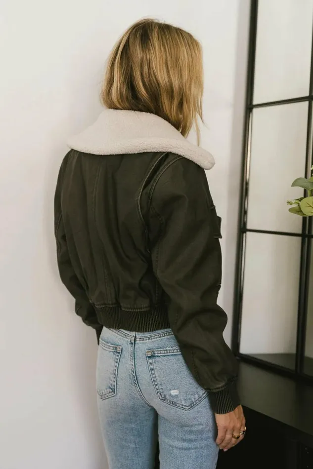 BlankNYC Take Flight Vegan Jacket Black Women Bohme Outerwear