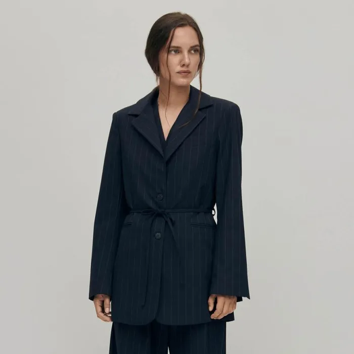 Blazers Vests Women ALOHAS Geri Navy Blazer