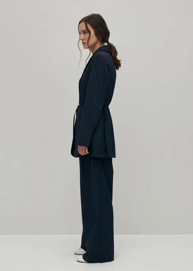 Blazers Vests Women ALOHAS Geri Navy Blazer