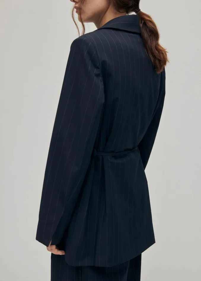 Blazers Vests Women ALOHAS Geri Navy Blazer