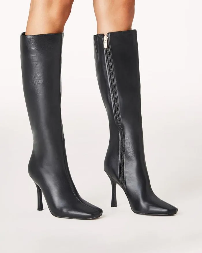 Boots Billini Knee High Boots LAINEY BLACK TEXTURE