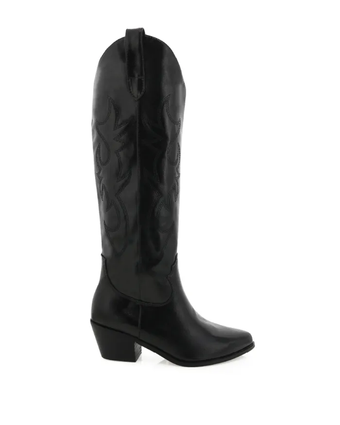 Boots Billini Knee High Boots URSON BLACK SHINE