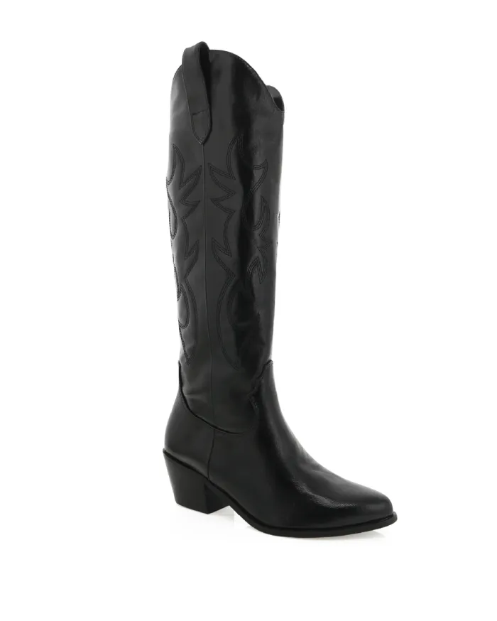Boots Billini Knee High Boots URSON BLACK SHINE
