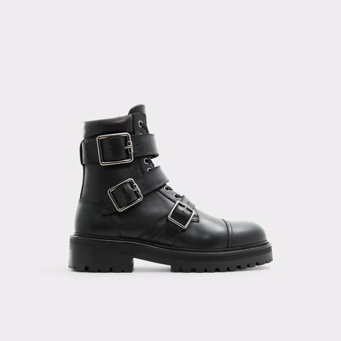 Boots Men ALDO Zayro Motorcycle Ankle Boot 8211 Lug Sole