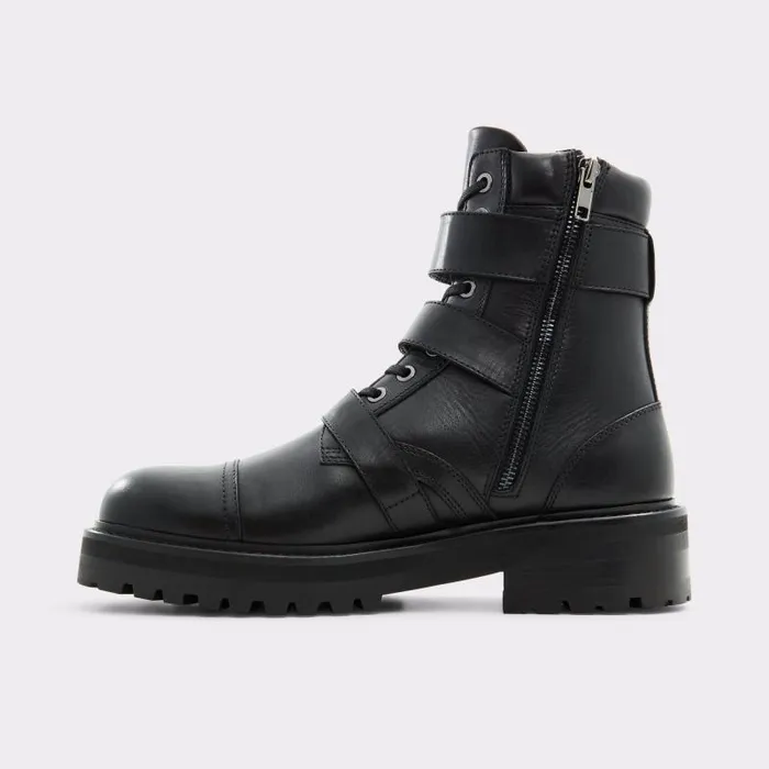Boots Men ALDO Zayro Motorcycle Ankle Boot 8211 Lug Sole