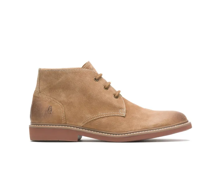 Boots Men Hush Puppies Detroit Chukka Chestnut Suede