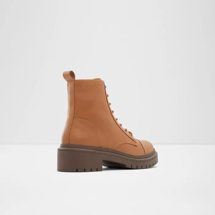 Boots Women ALDO Goer Combat Ankle Boot 8211 Brown