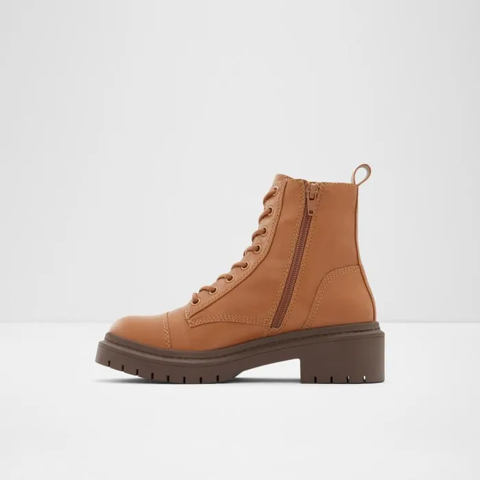 Boots Women ALDO Goer Combat Ankle Boot 8211 Brown