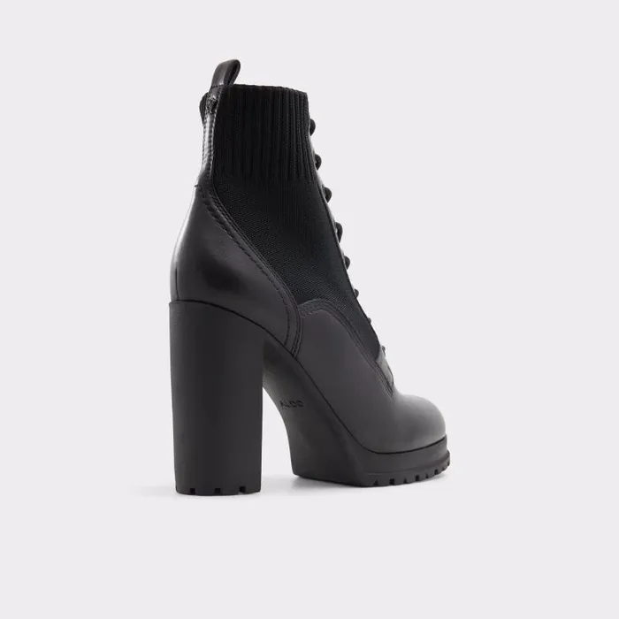 Boots Women ALDO Rebellious Combat Ankle Boot 8211 Black