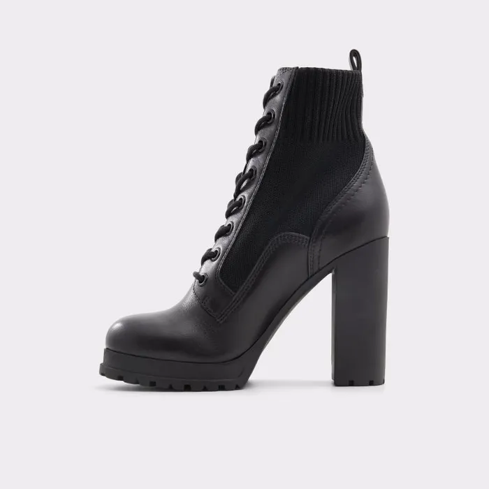 Boots Women ALDO Rebellious Combat Ankle Boot 8211 Black