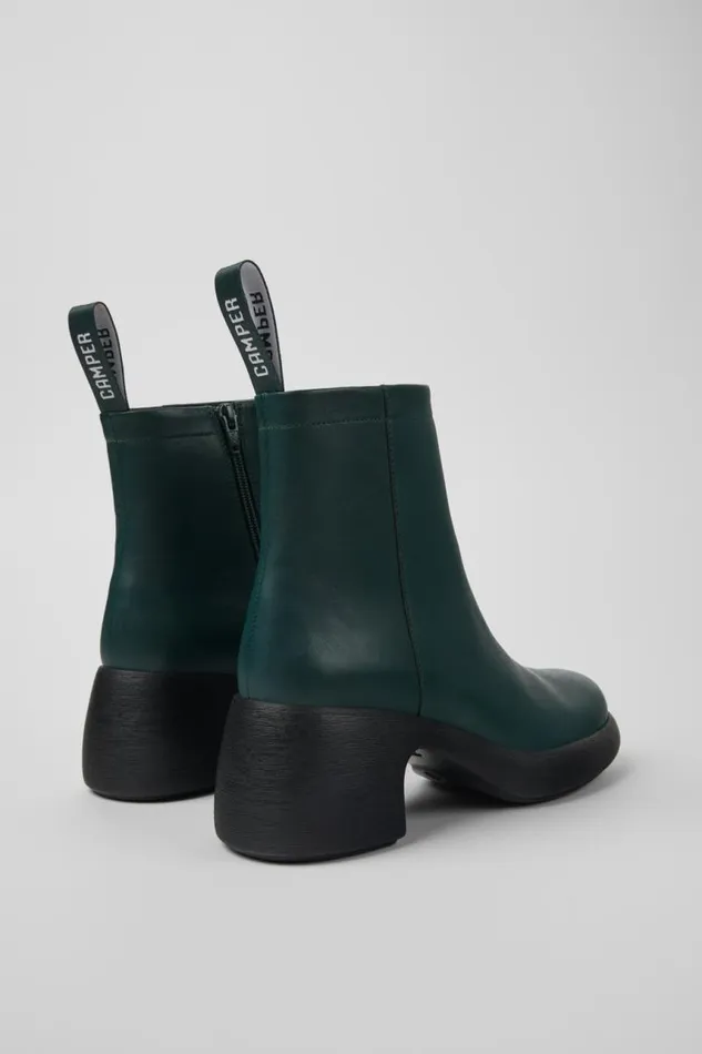 Boots Women Camper Thelma Green Leather Boots Boots Women Camper Thelma Green Leather Boots