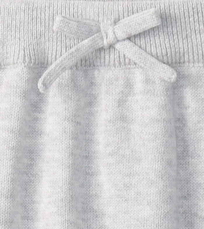 Bottoms Baby and Toddler Hatley Baby Grey Melange Pull On Sweater Pants
