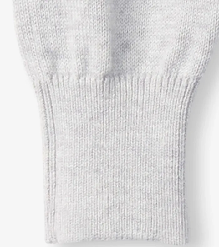 Bottoms Baby and Toddler Hatley Baby Grey Melange Pull On Sweater Pants