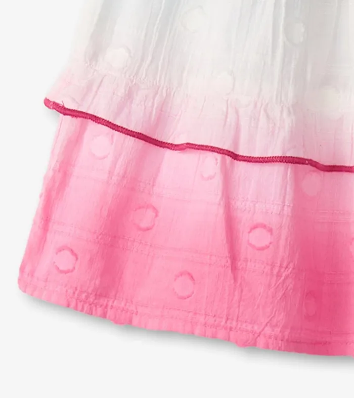 Bottoms Girls Hatley Girls Summer Waves Tiered Skirt