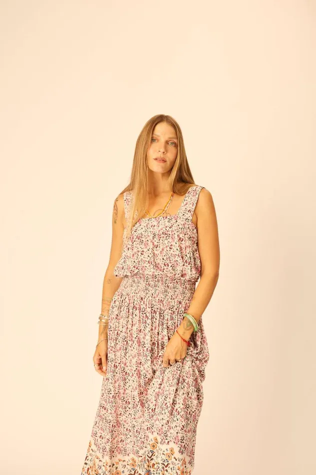 Bottoms Shop Natalie Martin BELLA SKIRT Petite Fleur Rose