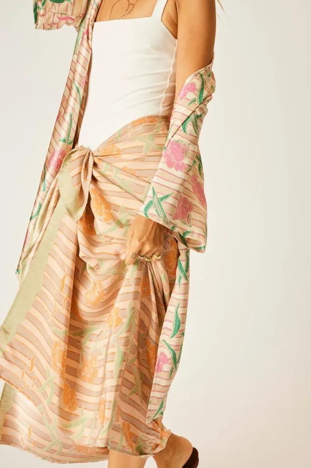 Bottoms Shop Natalie Martin SARONG Chamomile Apricot