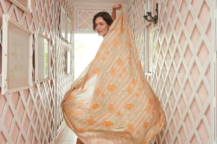 Bottoms Shop Natalie Martin SARONG Chamomile Apricot
