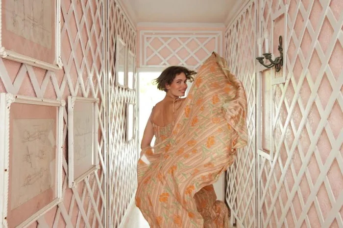 Bottoms Shop Natalie Martin SARONG Chamomile Apricot