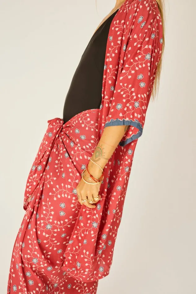 Bottoms Shop Natalie Martin SARONG Pinwheel Barn Red