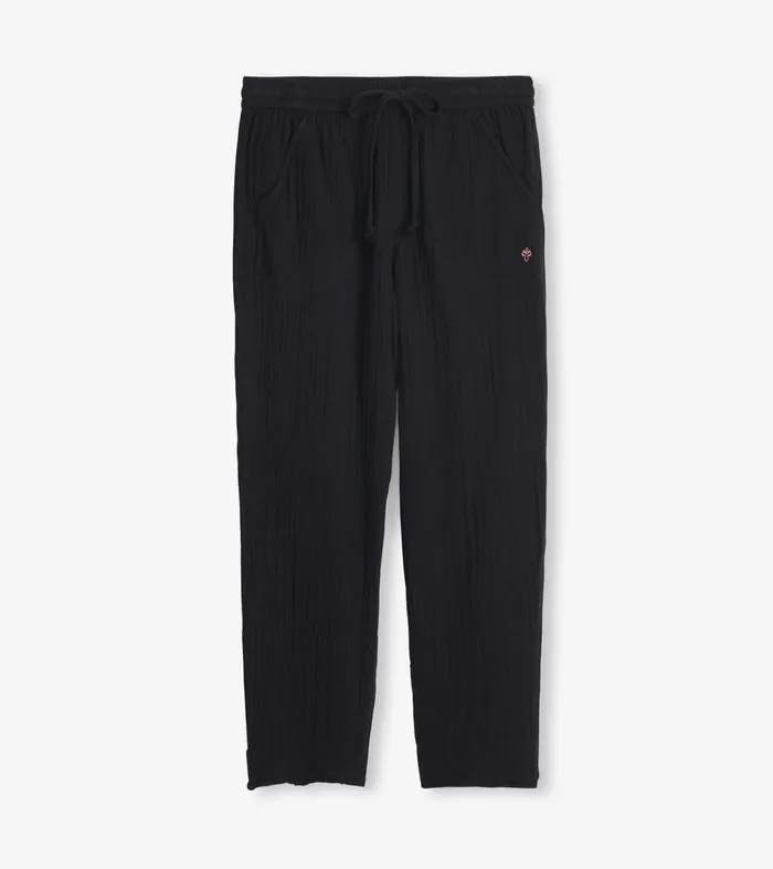 Bottoms Women Hatley Ally Bonded Gauze Joggers 8211 Black