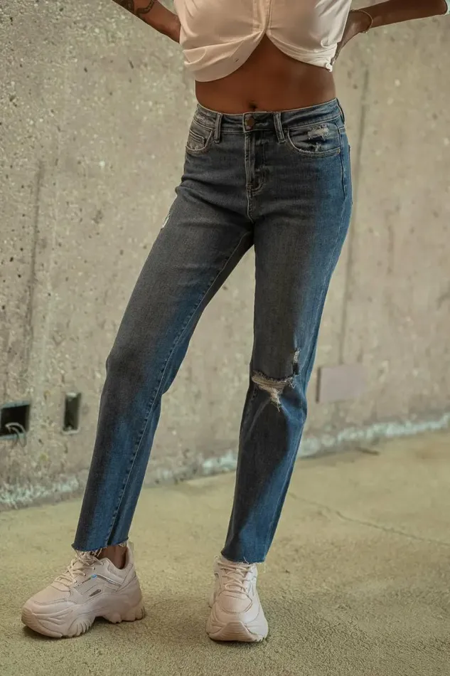 Briar Straight Leg Jeans Light Wash Women Bohme Denim