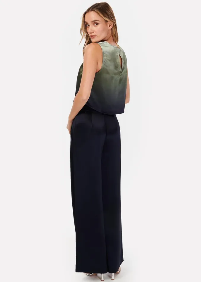 CAMI NYC Tops and Sweaters Women Romilly Cropped Top Caspian Ombre