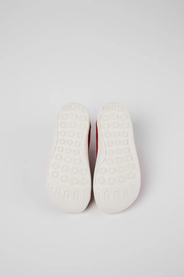 Casual Shoes Kids Camper Peu Red Leather Kids039 Shoe Casual Shoes Kids Camper Peu Red Leather Kids039 Shoe
