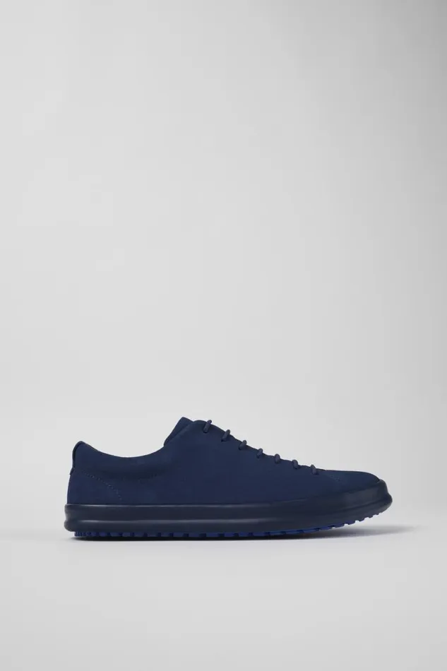 Casual Shoes Men Camper Chasis Blue Nubuck Basket Casual Shoes Men Camper Chasis Blue Nubuck Basket