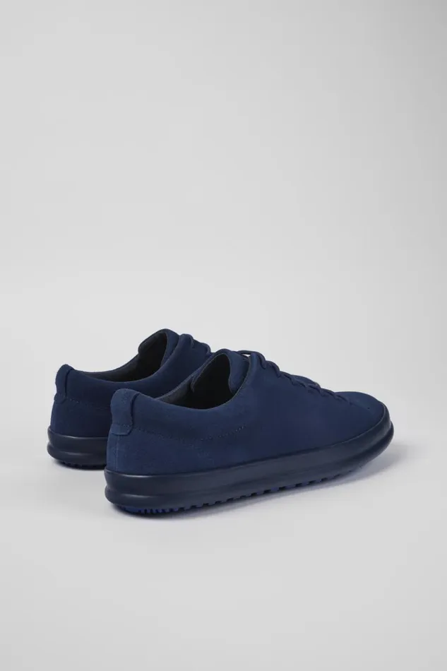Casual Shoes Men Camper Chasis Blue Nubuck Basket Casual Shoes Men Camper Chasis Blue Nubuck Basket