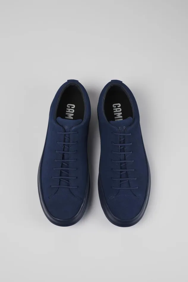 Casual Shoes Men Camper Chasis Blue Nubuck Basket Casual Shoes Men Camper Chasis Blue Nubuck Basket