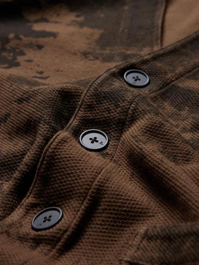 CLAYTON CARDIGAN Brown Clothing John Varvatos Sweaters