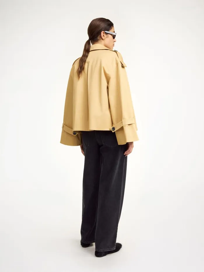 Coats and Jackets Women By Malene Birger Alisandra Trench Jacket Sand Beige Coats and Jackets Women By Malene Birger Alisandra Trench Jacket Sand Beige