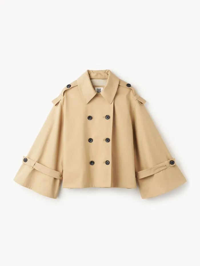 Coats and Jackets Women By Malene Birger Alisandra Trench Jacket Sand Beige Coats and Jackets Women By Malene Birger Alisandra Trench Jacket Sand Beige