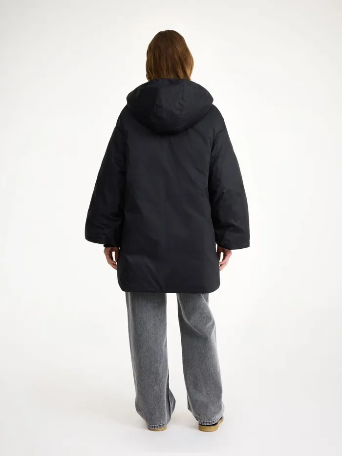 Coats and Jackets Women By Malene Birger Sallimo Padded Coat Black Coats and Jackets Women By Malene Birger Sallimo Padded Coat Black