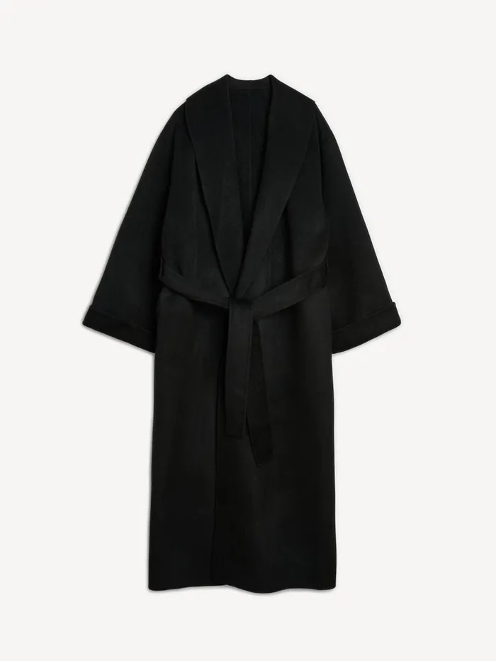 Coats and Jackets Women By Malene Birger Trullem Wool Coat Black Coats and Jackets Women By Malene Birger Trullem Wool Coat Black
