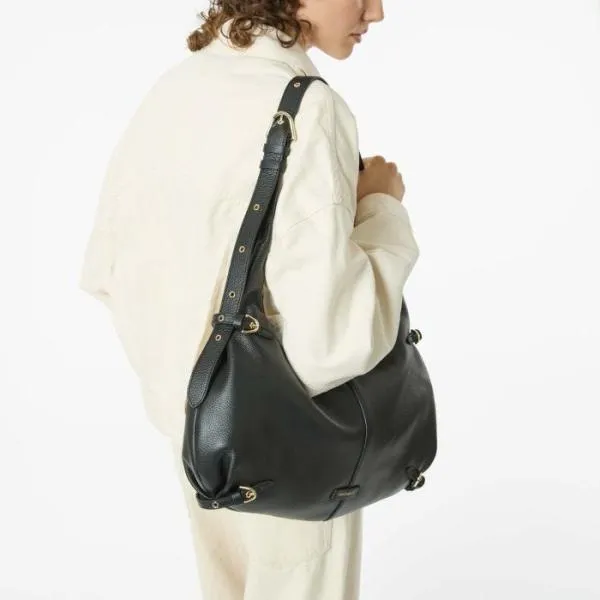 Coccinelle Abigail Large Rosette Women Coccinelle Shoulder Bags Coccinelle Abigail Large Rosette Women Coccinelle Shoulder Bags