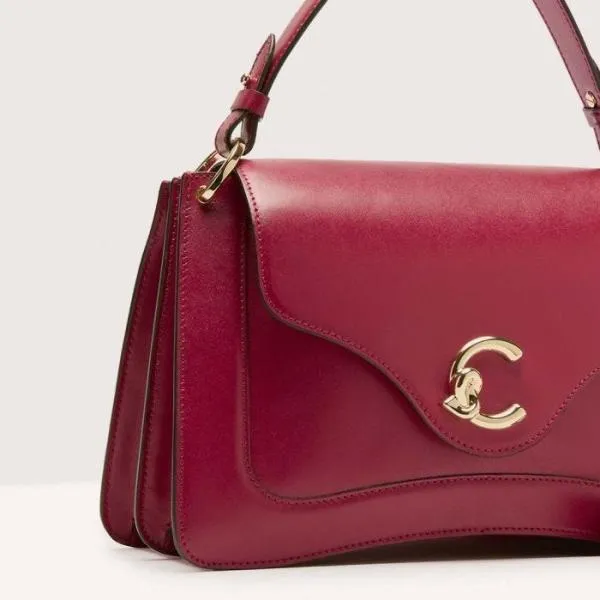 Coccinelle CMe Calf Cocker Medium Sangria Women Coccinelle Top Handle Bag Coccinelle CMe Calf Cocker Medium Sangria Women Coccinelle Top Handle Bag