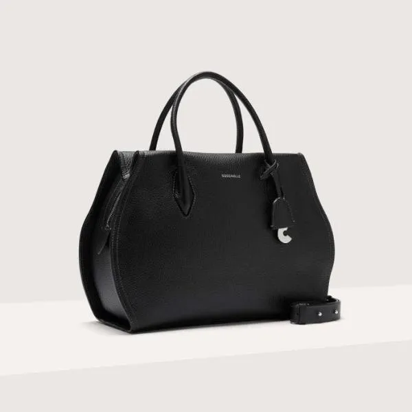 Coccinelle Lord Large Noir Women Coccinelle Top Handle Bag Coccinelle Lord Large Noir Women Coccinelle Top Handle Bag
