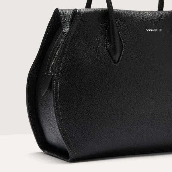 Coccinelle Lord Large Noir Women Coccinelle Top Handle Bag Coccinelle Lord Large Noir Women Coccinelle Top Handle Bag