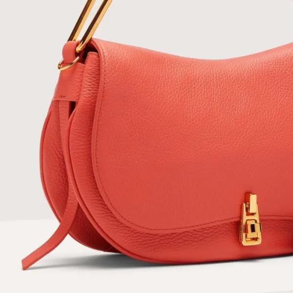 Coccinelle Magie Soft Medium Grenadine Red Women Coccinelle Top Handle Bag