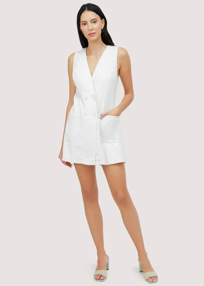 Costa Del Sol Romper Oatmeal Women Lost Wander Dresses