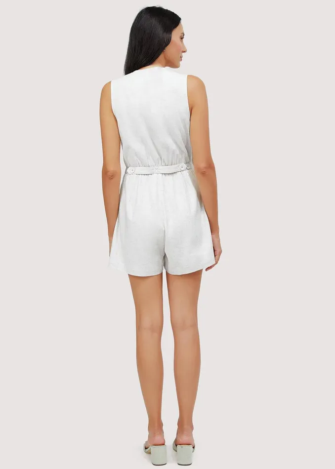 Costa Del Sol Romper Oatmeal Women Lost Wander Dresses