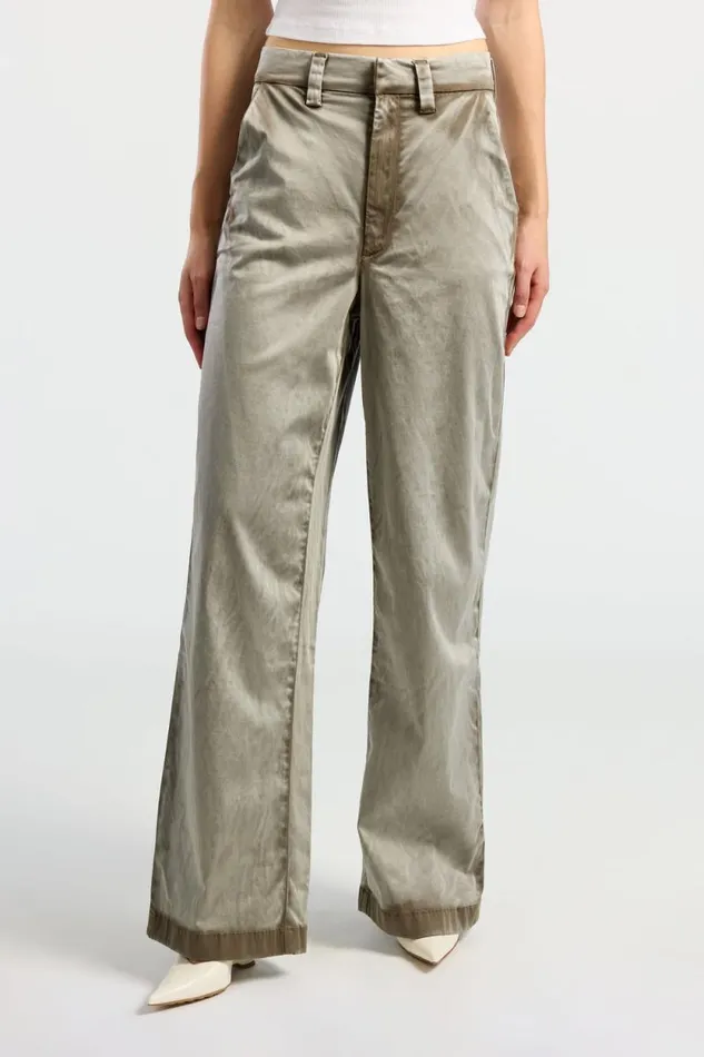 COTTON CITIZEN PANTS London Relaxed Pant Taupe Cast 8211 Women