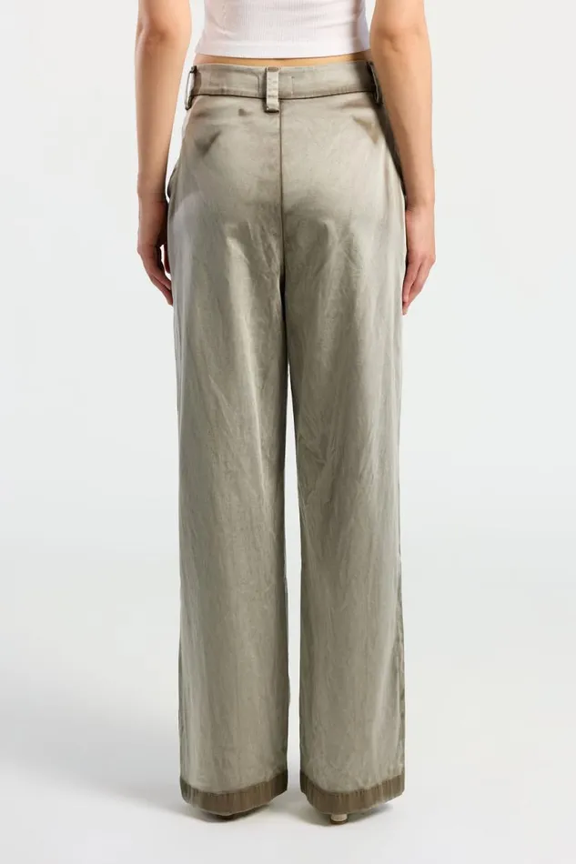 COTTON CITIZEN PANTS London Relaxed Pant Taupe Cast 8211 Women