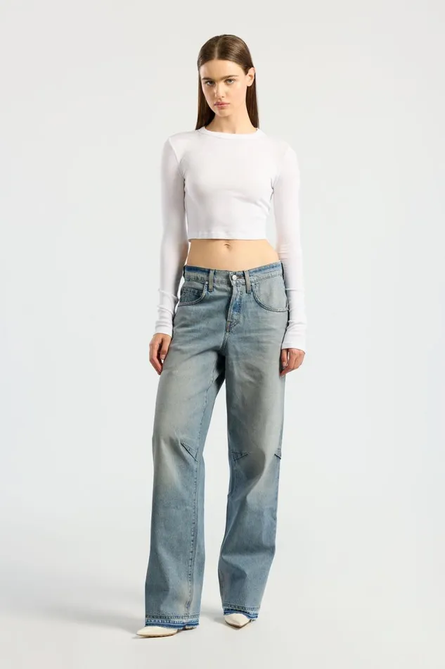 COTTON CITIZEN SHIRTS Verona Crop Shirt White 8211 Women