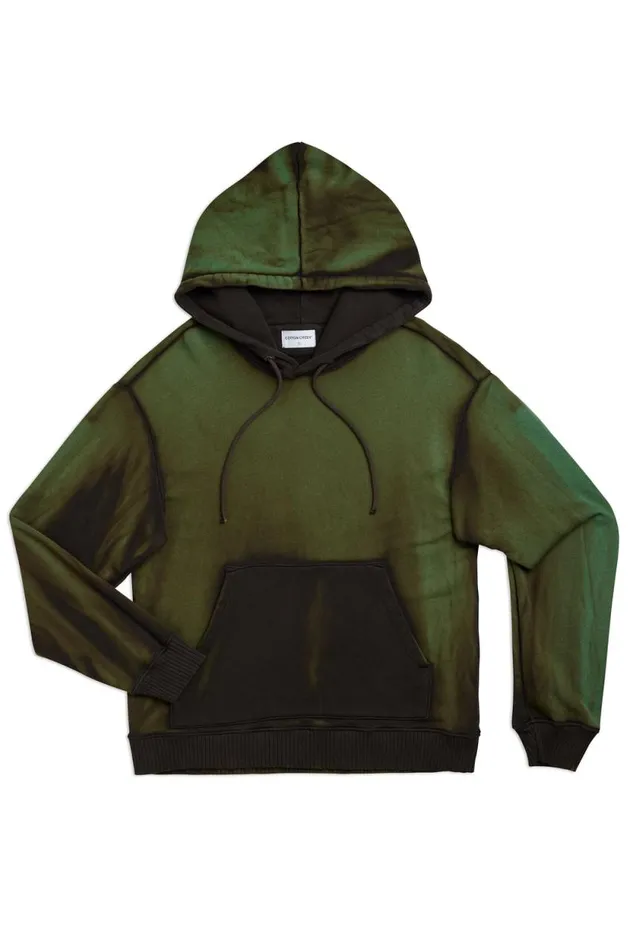 COTTON CITIZEN SWEATSHIRTS Bronx Hoodie Sale Forest Green Cast 8211 Men