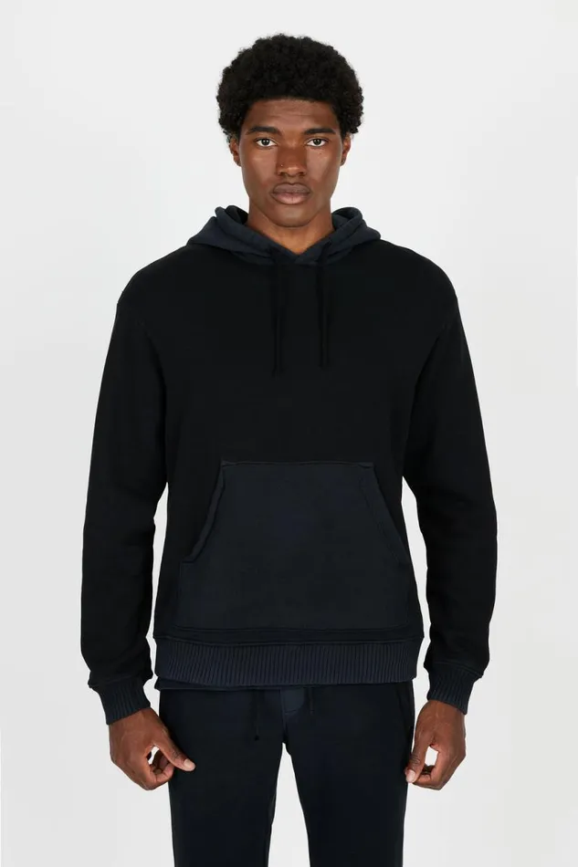 COTTON CITIZEN SWEATSHIRTS Bronx Hoodie Sale Vintage Black 8211 Men